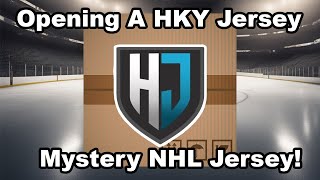 MASSIVE PULL Opening an HKY Jersey Mystery NHL Jersey [upl. by Sampson159]