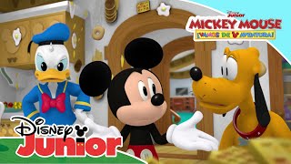 Miniaventuras con Mickey El superdesayuno de Mickey  Disney Junior Oficial [upl. by Rellim895]