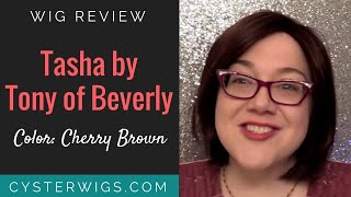 CysterWigs Wig Review Tasha by Tony of Beverly Color Cherry Brown S6E910 2018 [upl. by Babita]