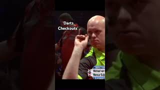 The best dart checkoutsdarts checkout viralvideo blowup like sports dartsnews e [upl. by Elleirad]