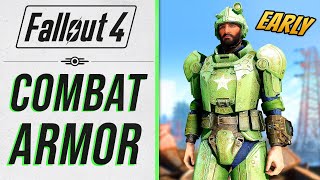 Get a Full Combat Armor EARLY at Level 1  Fallout 4 [upl. by Einon]