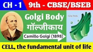 Golgi Body  गाॅल्जीकाय  9th  CBSEBSEB [upl. by Bethina]