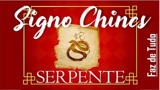 Características do Signo Chinês  Serpente [upl. by Harrietta]