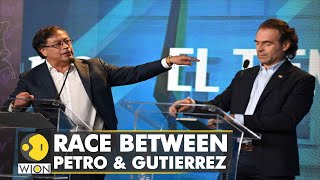 Colombia Presidential election Petro and Gutierrez go head to head  World News  WION [upl. by Harris]