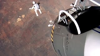 Relive The Felix Baumgartner Space Jump With Incredible New Footage [upl. by Esiole]