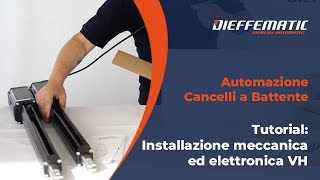 Tutorial Installazione Meccanica ed Elettronica del Kit VH per Automazione Cancelli a Battente [upl. by Evered]