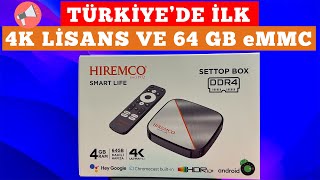 Hiremco Matador 4K Android 10 TVBOX Kutu Açılış Ve İnceleme [upl. by Nosnev]