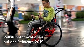 Tolle RollstuhlNeuheiten auf der Rehacare 2019  Kinderrollstuhl  Druckmessung [upl. by Bigod765]