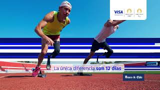 VISA  BANCO DE CHILE  JUEGOS OLÍMPICOS [upl. by Estevan]