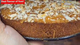 rava cake recipe  suji cake recipe Eggless Rava Cake  रवा केक बनाने की विधि real flavour of food [upl. by Ruenhcs]