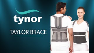 Tynor Taylor Brace A13 for supporting and immobilizing the spine to keep it in nuetral position [upl. by Andi33]