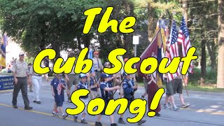 THE CUB SCOUT SONG  ON THE SCOUTING TRAIL  by Glenn Colton [upl. by Branham652]