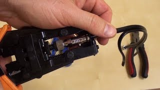 How to connect a bnc connector to RG59 Siamese coax cable [upl. by Adniralc]