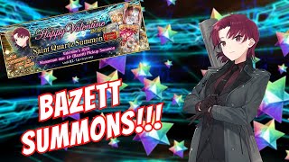 FGO Manannán mac Lir Bazett Summons  FGO Valentine 2024 Event [upl. by Eleonora]