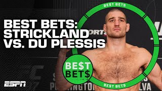 BEST BETS for UFC 297 Sean Stickland vs Dricus Du Plessis  Best Bets [upl. by Trilly704]