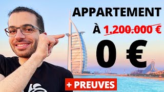 COMMENT J’ACHÈTE GRATUITEMENT UN APPARTEMENT  À DUBAI [upl. by Imugem]