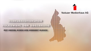 Diskussionsrunde Volkswahl der Regierung mit Daniel Risch und Herbert Elkuch [upl. by Carla]