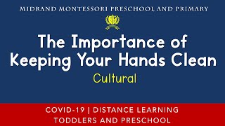 Montessori Cultural Presentation  Science Experiment  Importance of Keeping Your Hands Clean [upl. by Ayikaz]