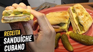 O VERDADEIRO SANDUÍCHE CUBANO  Cuban Sandwich [upl. by Corso]