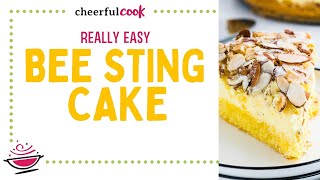 The Easiest Bee Sting Cake [upl. by Finella]