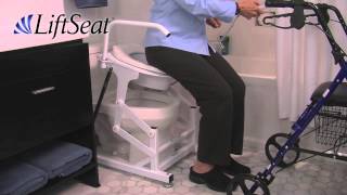 Lift Seat Powered Toilet Lifts for Home Hospital and Bariatric Patients [upl. by Teahan]