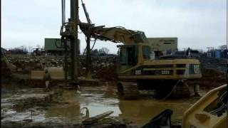 Micropile Drilling Process in Karst [upl. by Xyno681]