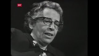 Sternstunde Philosophie  100 Jahre Hannah Arendt [upl. by Arotahs]