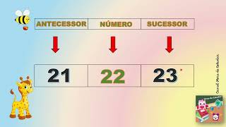 ANTECESSOR E SUCESSOR  Sequência numérica  Hora de estudar [upl. by Ardaid]