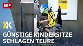 VeloKindersitze im Test Teuer nicht gleich besser  2024  Kassensturz  SRF [upl. by Phenica636]