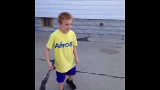 Kid gets hit with a basketball [upl. by Coumas]