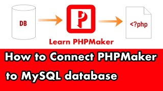 How to connect PHPMaker to MySQL database video tutorial  Learn PHPMaker Tutorials [upl. by Berthold324]