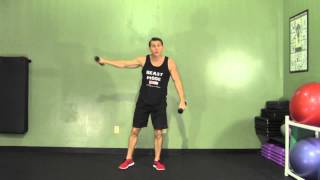 Side to Side Punch Out  HASfit Cardio Exercises  Cardiovascular Aerobic Exercise [upl. by Trina]