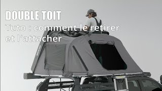 Retirer et accrocher le double toit iKamper  Tutoriel [upl. by Naz]