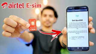 Airtel ESim Activate 2024  Airtel esim Activate kaise kare How to activate Airtel esim iphone 2024 [upl. by Levan]