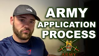 ARMY Application Process  Start to Finish [upl. by Lamori]