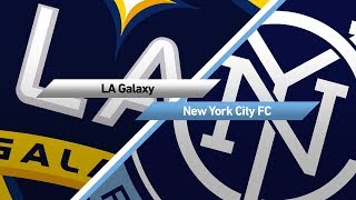 Highlights LA Galaxy vs New York City FC  August 12 2017 [upl. by Lesli]