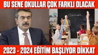 2023  2024 EĞİTİM Dönemi Başlıyor BU HATALARI YAPMA Bu sene çok farklı olacak [upl. by Accebber859]