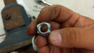 How to tell which way a lock nut goes on [upl. by Rosemary740]