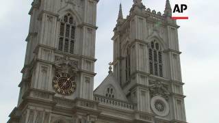 Westminster Abbey bells toll on Queens birthday [upl. by Cindee969]