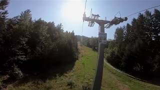 Bergfahrt Sessellift Hohen Bogen im Bayerischen Wald [upl. by Aissej]