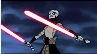 Starwars Anakin vs Asajj Ventress [upl. by Pincas327]