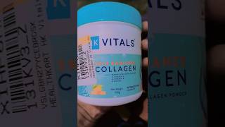 HK vitals skincare skin radiance collagen radiantskin hkvitals 😱😱 [upl. by Ailerua]