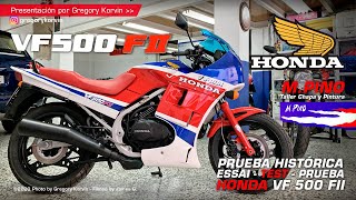 Honda VF 500 F2 1987 I Prueba Histórica I Test Essai Historique Review [upl. by Aneed625]