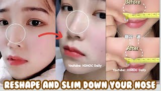 🌷 Top Nose exercises to slimmer amp more beautiful in 3 weeks 🌷 [upl. by Walt]