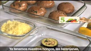 Hongos portobello rellenos quotRevista del Consumidor TVquot 51 [upl. by Havot]