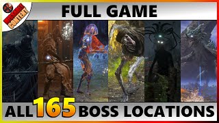 ELDEN RING All 165 Boss Locations Main Bosses Optional Bosses Mini Bosses Secret Bosses [upl. by Aitnahc]