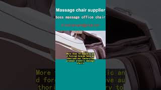 boss massage office chair [upl. by Enileuqaj48]