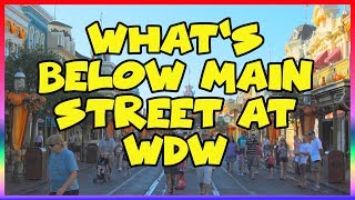 Whats Below Main Street at Walt Disney World  EP 1 Confessions of a Theme Park Worker [upl. by Assile]