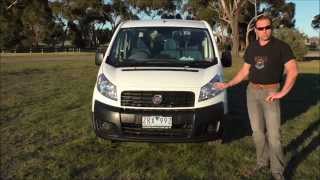 Fiat scudo test 0 to 100kmh [upl. by Idur]