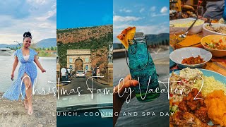 VLOG Christmas Family Vacation Part  Going Out For Lunch Cooking Christmas Lunch Girls Spa Day [upl. by Rana383]